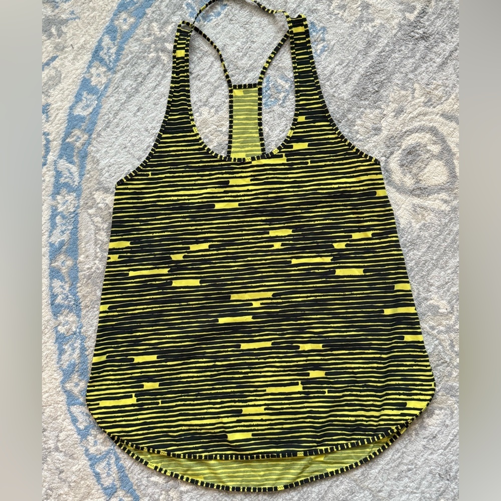 Lululemon Water Bound Singlet Seawheeze - Blacked Out / Black